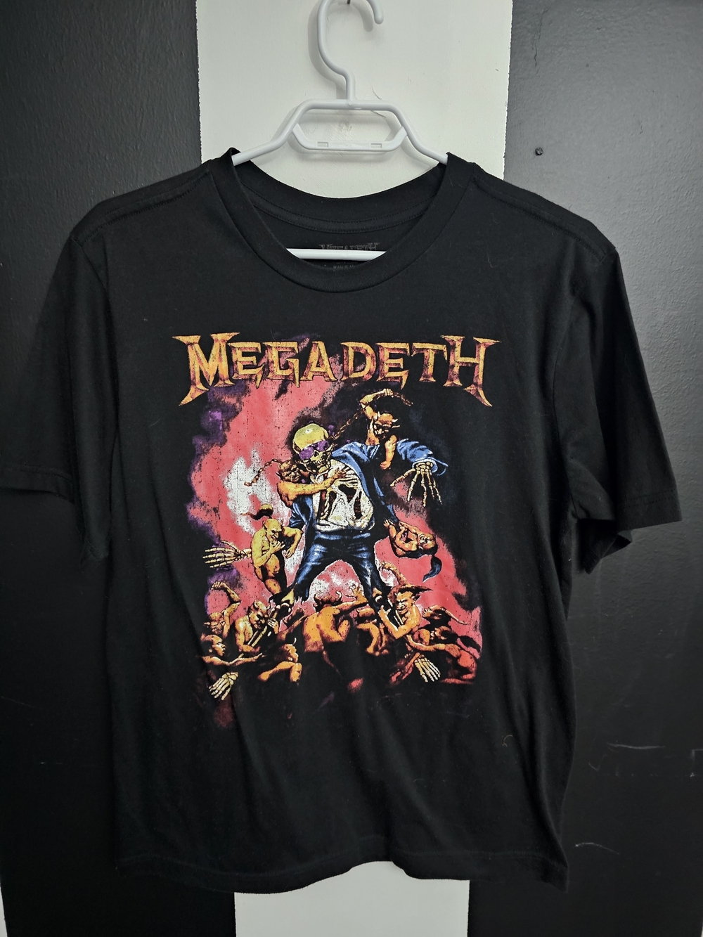 Megadeth Short Sleeve Graphic Tee - Black